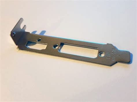 low profile metal bracket|low profile graphics card bracket.